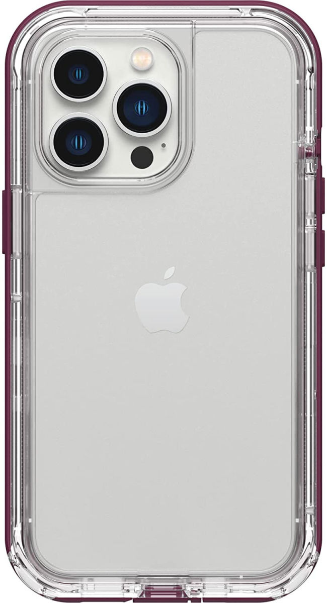 LifeProof Next Apple iPhone 13 Pro Hoesje Transparant / Paars afbeelding 3