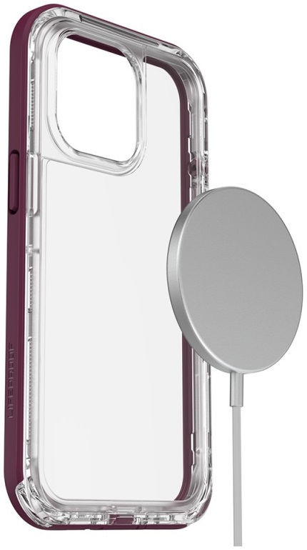 LifeProof Next Apple iPhone 13 Pro Hoesje Transparant / Paars afbeelding 6