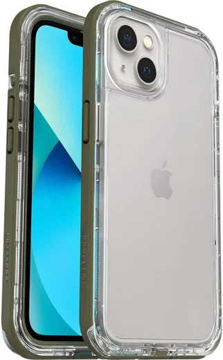 LifeProof Next Apple iPhone 13 Hoesje Transparant / Groen afbeelding 1