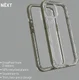 LifeProof Next Apple iPhone 13 Hoesje Transparant / Groen afbeelding 8
