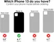 LifeProof Next Apple iPhone 13 Hoesje Transparant / Groen afbeelding 9