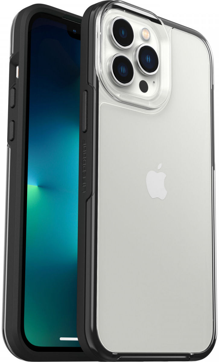 LifeProof See iPhone 12 Pro Max / 13 Pro Max Hoesje Transparant Zwart afbeelding 1