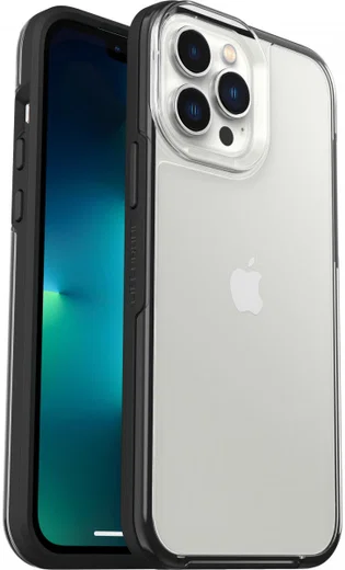 LifeProof See iPhone 12 Pro Max / 13 Pro Max Hoesje Transparant Zwart afbeelding 1