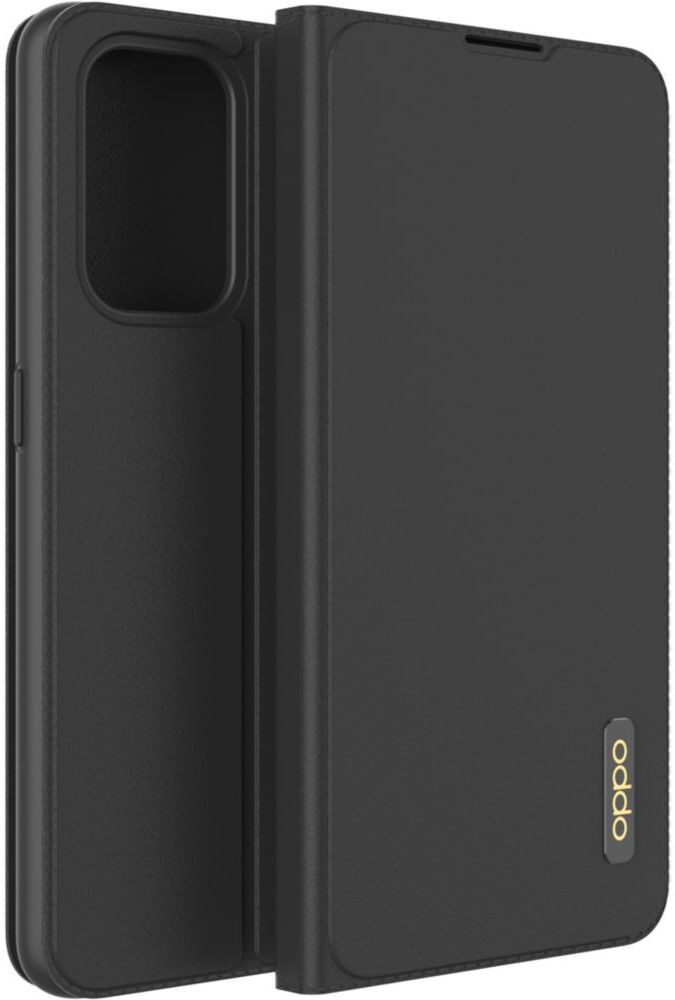 Origineel Oppo A94 Hoesje Flip Cover Wallet Book Case Zwart afbeelding 2