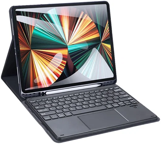 Dux Ducis iPad Pro 12.9 (2020/2021) Hoes Bluetooth Toetsenbord QWERTY afbeelding 1
