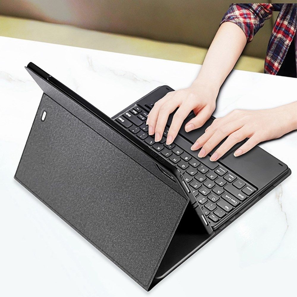 Dux Ducis iPad Pro 12.9 (2020/2021) Hoes Bluetooth Toetsenbord QWERTY afbeelding 2