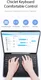 Dux Ducis iPad Pro 12.9 (2020/2021) Hoes Bluetooth Toetsenbord QWERTY afbeelding 4