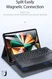 Dux Ducis iPad Pro 12.9 (2020/2021) Hoes Bluetooth Toetsenbord QWERTY afbeelding 5