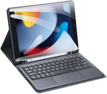 Dux Ducis iPad 10.2 (2019/2020/2021) Hoes Bluetooth Toetsenbord QWERTY