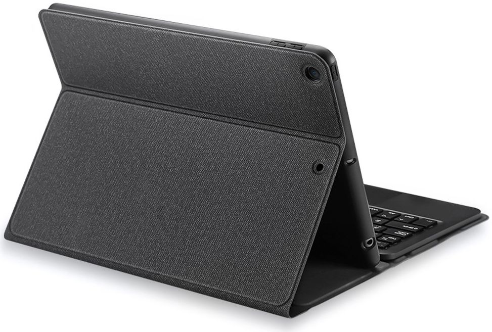 Dux Ducis iPad 10.2 (2019/2020/2021) Hoes Bluetooth Toetsenbord QWERTY afbeelding 11
