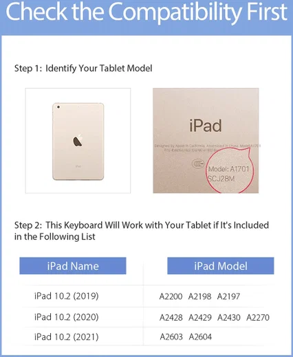 Dux Ducis iPad 10.2 (2019/2020/2021) Hoes Bluetooth Toetsenbord QWERTY afbeelding 14