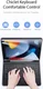 Dux Ducis iPad 10.2 (2019/2020/2021) Hoes Bluetooth Toetsenbord QWERTY afbeelding 4