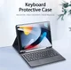 Dux Ducis iPad 10.2 (2019/2020/2021) Hoes Bluetooth Toetsenbord QWERTY afbeelding 6