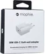 Mophie 30W GaN USB-C Power Delivery / Quick Charge Wall Adapter Wit afbeelding 3