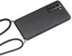 Samsung Galaxy S22 Hoesje Back Cover Flexibel TPU met Koord Zwart afbeelding 2