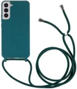 Samsung Galaxy S22 Hoesje Back Cover Flexibel met Koord Groen