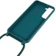 Samsung Galaxy S22 Hoesje Back Cover Flexibel met Koord Groen afbeelding 4