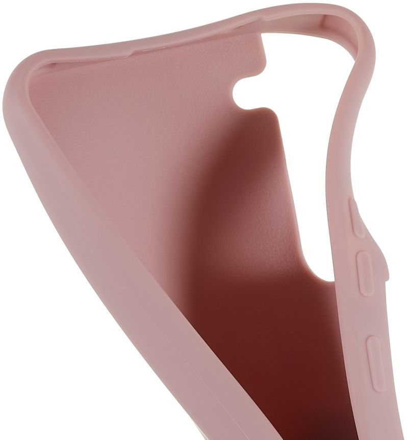 Samsung Galaxy S22 Hoesje Back Cover Flexibel met Koord Roze afbeelding 6