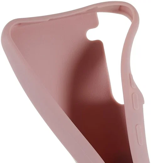 Samsung Galaxy S22 Hoesje Back Cover Flexibel met Koord Roze afbeelding 6