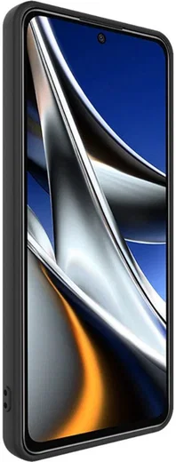 IMAK UC-3 Series Xiaomi Poco X4 Pro Hoesje Flexibel en Dun TPU Zwart afbeelding 5