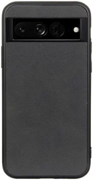 Google Pixel 7 Pro Hoesje Back Cover Kunstleer Zwart