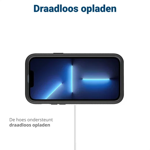 Oppo Reno5 Lite Hoesje Full Protect 360° Cover Hybride Zwart afbeelding 6
