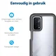 Oppo A54 5G/A74 5G Hoesje Full Protect 360° Cover Hybride Zwart afbeelding 5