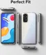 Ringke Fusion Xiaomi Redmi Note 11 / 11S Hoesje Transparant afbeelding 8