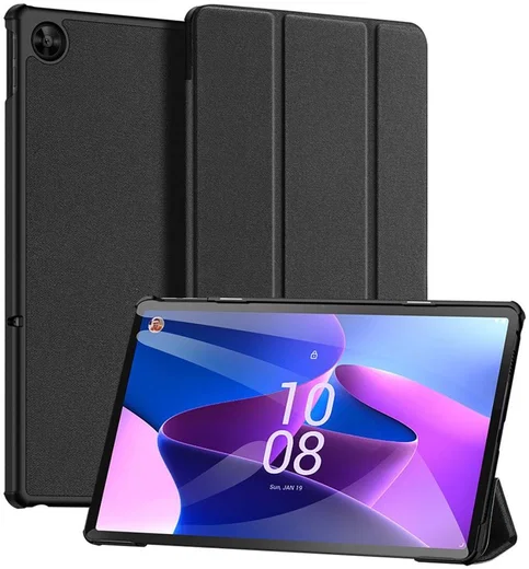Dux Ducis Domo Lenovo Tab M10 Plus Gen 3 (10.6) Hoes Book Case Zwart afbeelding 1