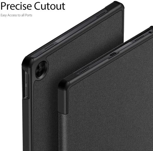 Dux Ducis Domo Lenovo Tab M10 Plus Gen 3 (10.6) Hoes Book Case Zwart afbeelding 7