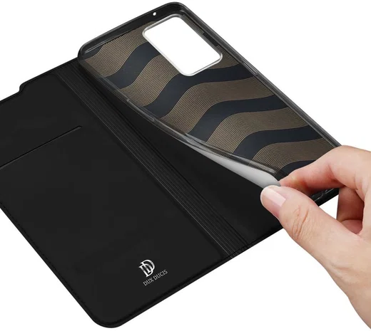 Dux Ducis Skin Pro Series Realme GT 2 Hoesje Portemonnee Zwart afbeelding 6