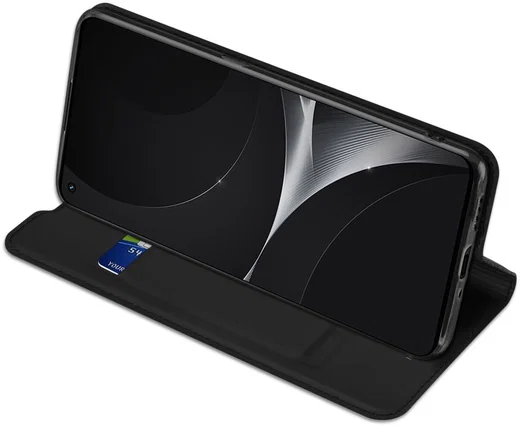 Dux Ducis Skin Pro Series Realme GT 2 Hoesje Portemonnee Zwart afbeelding 7