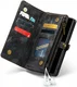 CaseMe 008 Samsung S22 Plus Hoesje Book Case Back Cover Zwart afbeelding 3