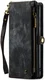 CaseMe 008 Samsung S22 Plus Hoesje Book Case Back Cover Zwart afbeelding 5