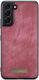 CaseMe 008 Samsung S22 Plus Hoesje Book Case Back Cover Rood afbeelding 6