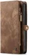CaseMe 008 Samsung S22 Ultra Hoesje Book Case Back Cover Bruin afbeelding 7