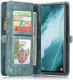 CaseMe 008 Samsung S22 Ultra Hoesje Book Case Back Cover Groen afbeelding 4