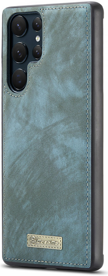 CaseMe 008 Samsung S22 Ultra Hoesje Book Case Back Cover Groen afbeelding 6