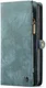 CaseMe 008 Samsung S22 Ultra Hoesje Book Case Back Cover Groen afbeelding 7
