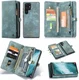 CaseMe 008 Samsung S22 Ultra Hoesje Book Case Back Cover Groen afbeelding 8