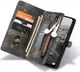CaseMe 008 Samsung A13 5G  A04s Hoesje Book Case Back Cover Zwart afbeelding 1