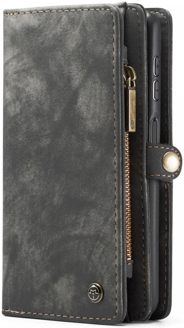 CaseMe 008 Samsung A13 5G  A04s Hoesje Book Case Back Cover Zwart afbeelding 7