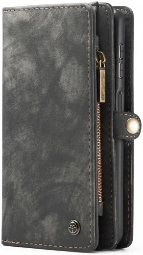 CaseMe 008 Samsung A13 5G  A04s Hoesje Book Case Back Cover Zwart afbeelding 7