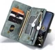 CaseMe 008 Samsung Galaxy A33 Hoesje Book Case Back Cover Groen afbeelding 1