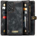 CaseMe 008 Samsung Galaxy A53 Hoesje Book Case en Back Cover Zwart