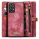 CaseMe 008 Samsung Galaxy A53 Hoesje Book Case en Back Cover Rood afbeelding 1
