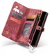 CaseMe 008 Samsung Galaxy A53 Hoesje Book Case en Back Cover Rood afbeelding 2