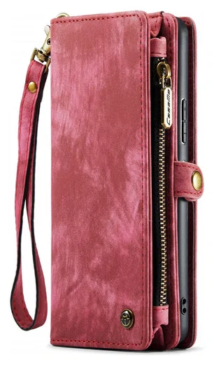 CaseMe 008 Samsung Galaxy A53 Hoesje Book Case en Back Cover Rood afbeelding 6