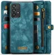 CaseMe 008 Samsung Galaxy A53 Hoesje Book Case en Back Cover Blauw afbeelding 1