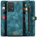 CaseMe 008 Samsung Galaxy A53 Hoesje Book Case en Back Cover Blauw